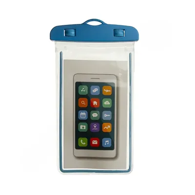 کیف ضد آب موبایل شنا فشی HMK 8509 | آبی